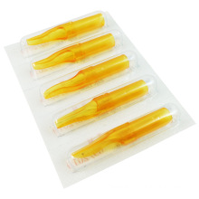 Coloured Disposable Tattoo tip 7FT Yellow